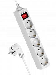 Удлинитель 5х3м с заземл. 16А IP20 ПВС 3х1 с выкл. КОСМОС YKsm3m-5g-Z-V(K)