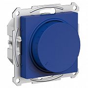 Systeme Electric AtlasDesign Аквамарин Светорегулятор (диммер) повор-нажим, LED, RC, 400Вт, мех.